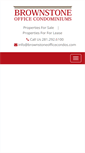 Mobile Screenshot of brownstoneofficecondos.com